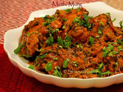 Quick & Easy Methi Chicken Recipe | Fenugreek Chicken Curry