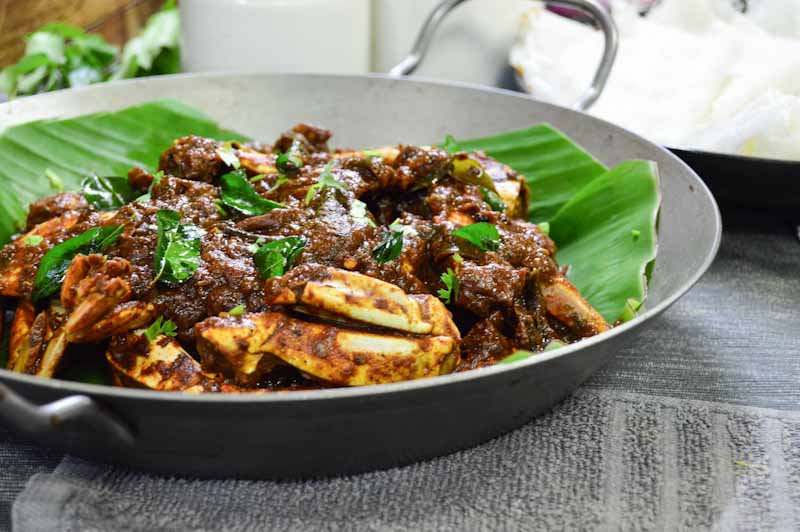Mangalore Style Crab Ghee Roast