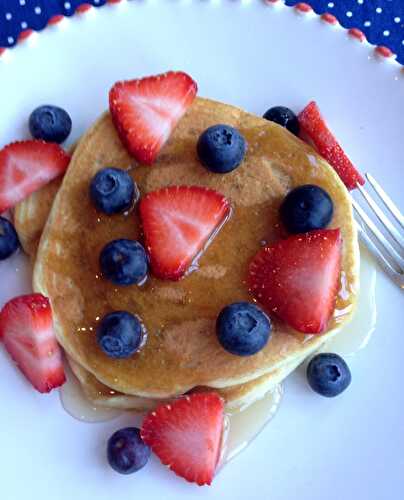 American Style Fluffy Pancakes
