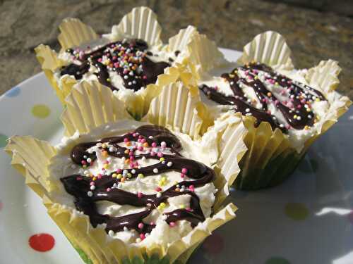Banana Sundae Cupcakes