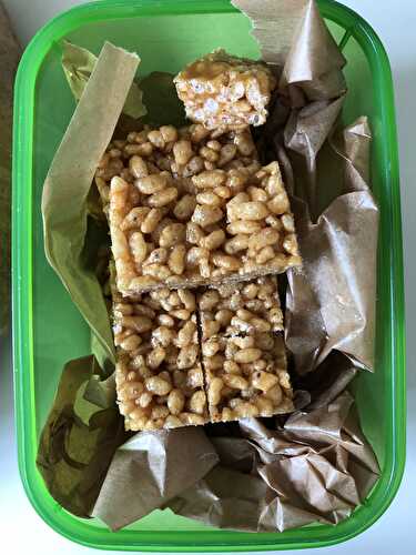 Biscoff Caramel Crispy Bites