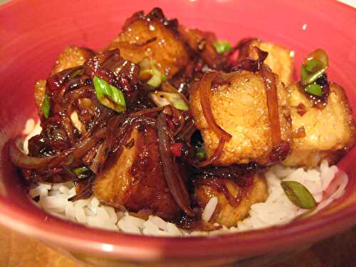 Black Pepper Tofu