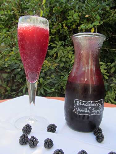 Blackberry and Vanilla Syrup / Cordial