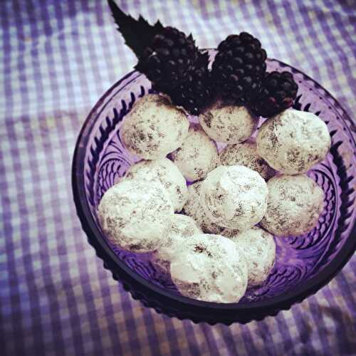 Blackberry Truffles