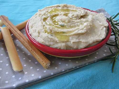 Cannellini Bean and Rosemary Hummus