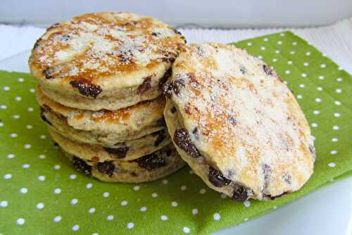Chocolate Chip Welsh Cakes