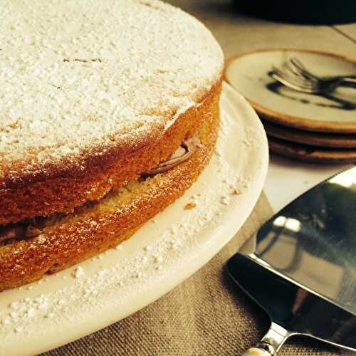 Classic Victoria Sponge Cake (without the eggs or dairy)