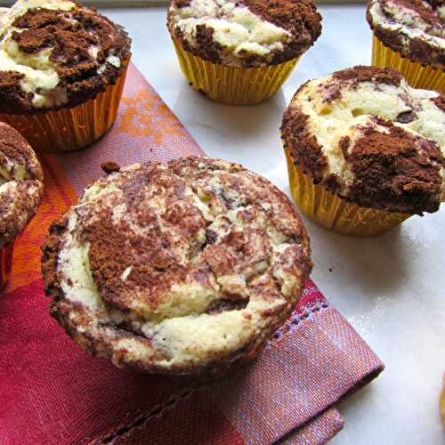 Cocoa Cinnamon Swirl Muffins