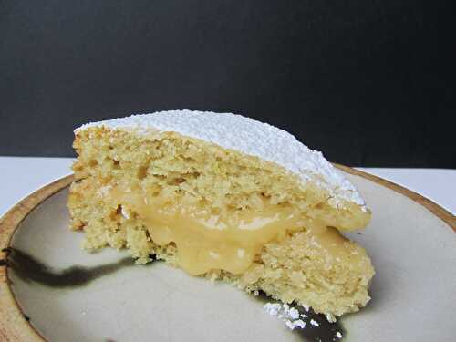 Coconut and Lime Victoria Sponge