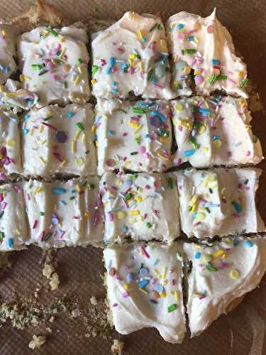 Confetti Traybake
