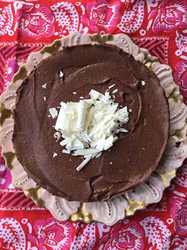 Dairy-free Chocolate Cheesecake
