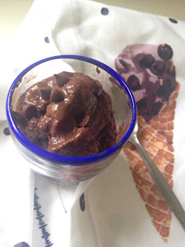 Double chocolate chip ice cream