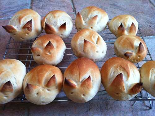 Easter Bunny Rolls