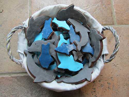 Iced Fish-shape Biscuits