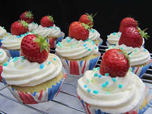 Jubilee Victoria Sponge Cupcakes