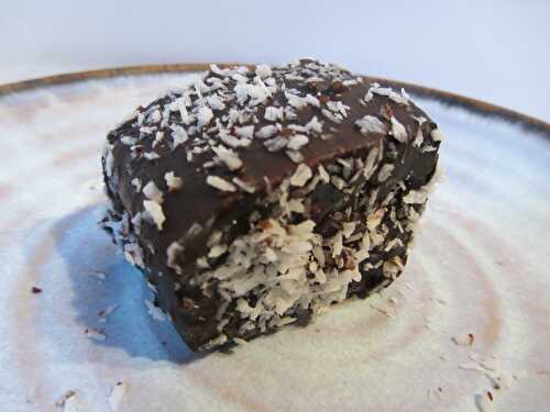 Lamingtons (or coconut and chocolate sponge squares to any non-Australians)