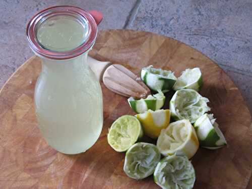 Lemon and Lime Cordial