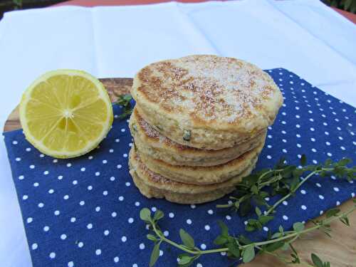 Lemon and Thyme Welsh Cakes