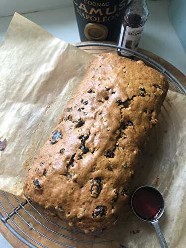 Light Fruit Cake in the style of a Genoa Cake or a French Cake aux Fruits