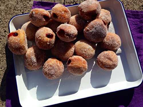Mini Berliner style Doughnuts