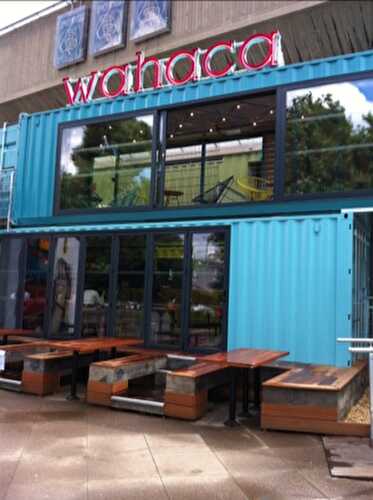 News from Yesterday (and an excuse to have lunch at Wahaca South Bank Experiment)