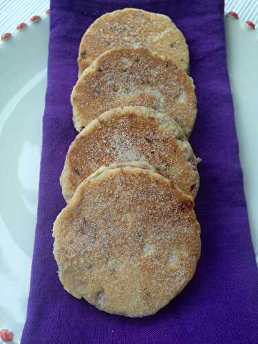 Raspberry and White Chocolate Welsh Cakes