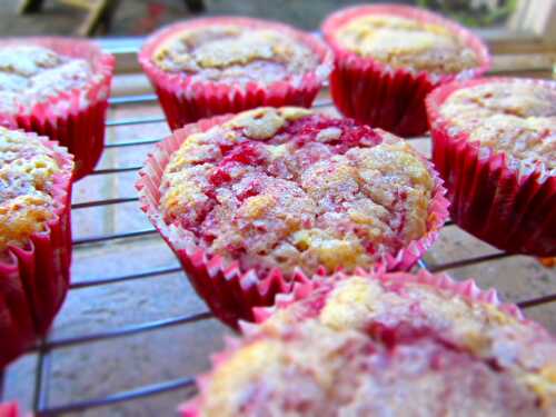 Raspberry Ripple Muffins
