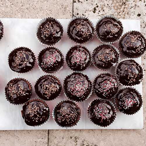 Sinful Chocolate Fudge Cupcakes