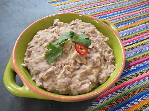 Speedy Refried Beans