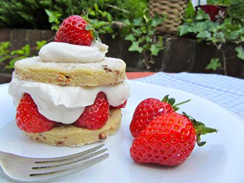 Strawberry Shortbread and Strawberry Shortcake
