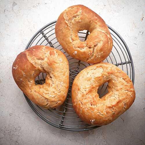 Sun dried Tomato Bagels