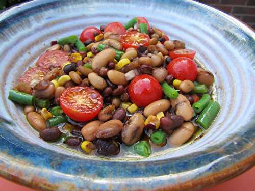 Sweet Balsamic Bean Salad