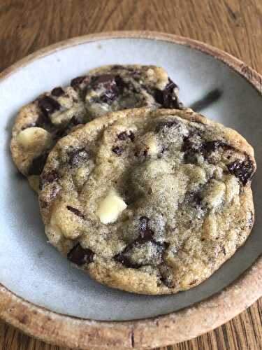 The Best Ever Triple Chocolate Chip Cookies and the worries of school trips