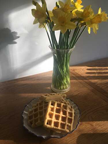 Waffles – egg-free and dairy-free