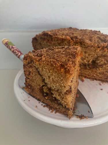 Cinnamon Streusel Coffee Cake