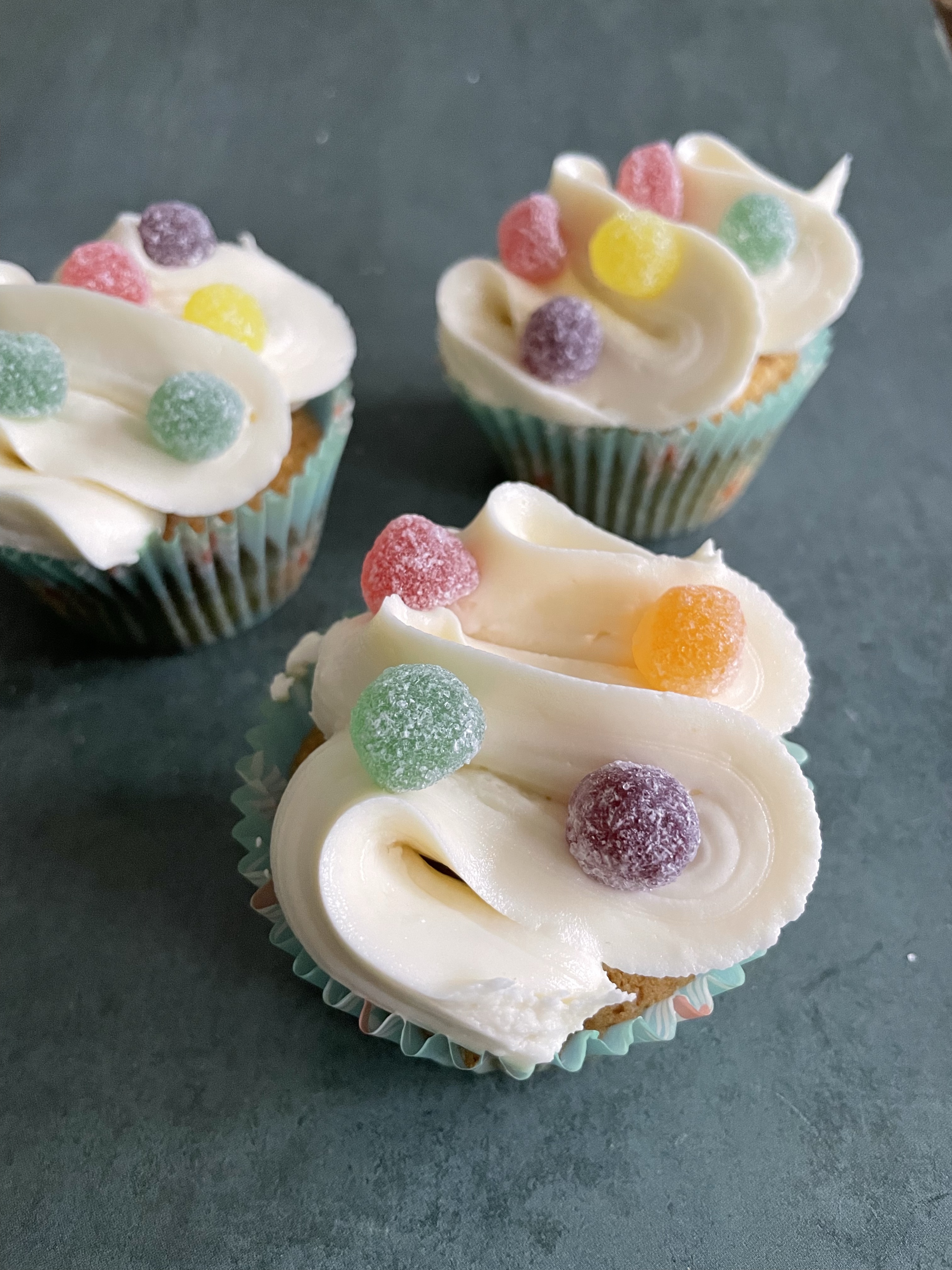 Very Vanilla Cupcakes with velvety vanilla buttercream