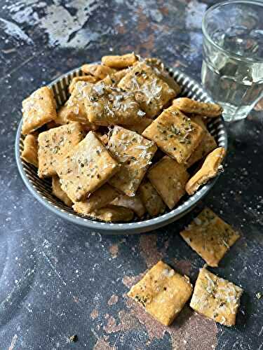 Dairy-free Pizza Crackers
