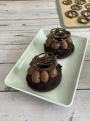 Petits Gateaux au Chocolat (Little chocolate cakes)