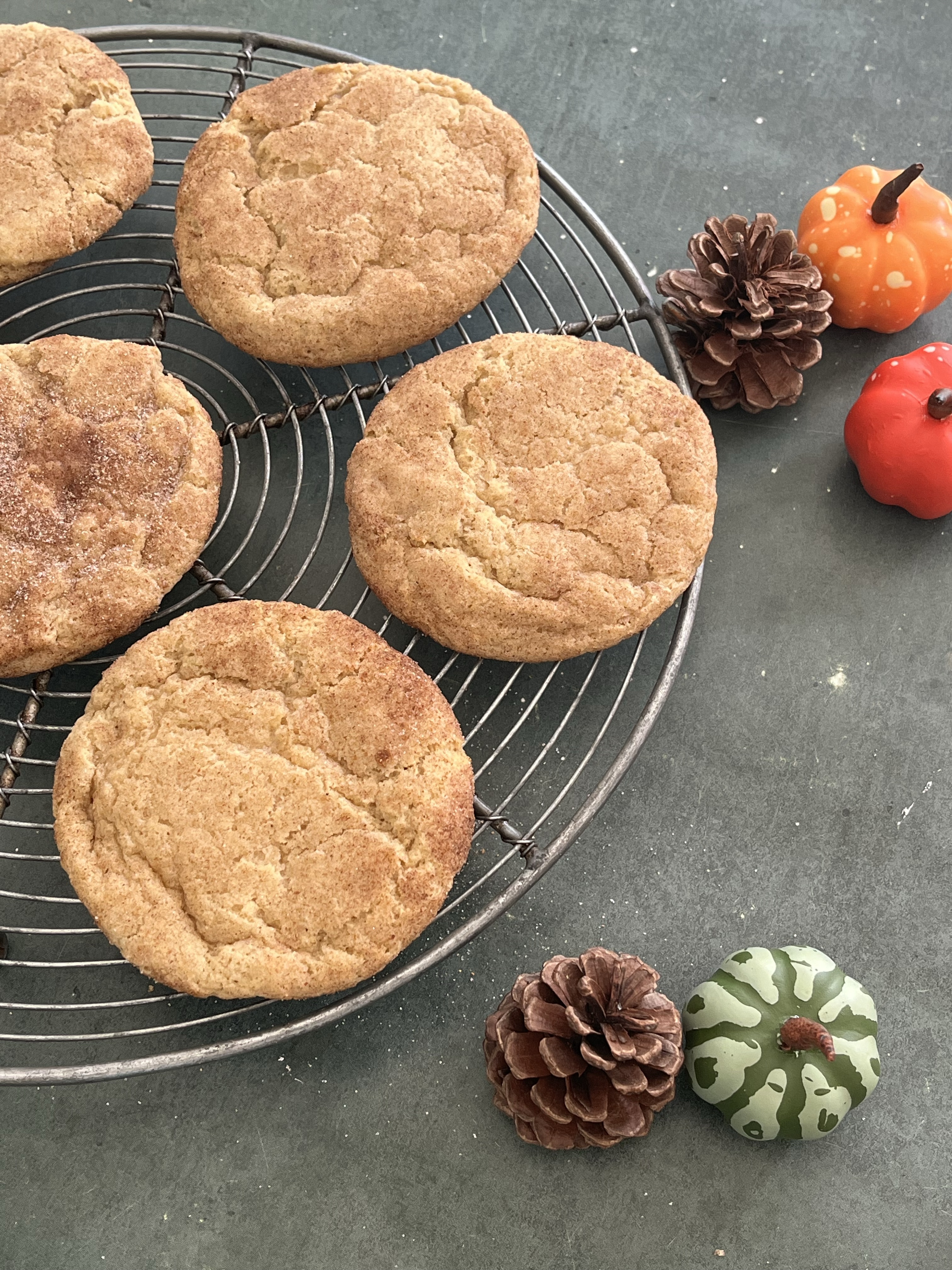 Pumpkin Spice Sugar Cookies aka Pumpkin Spice snickerdoodles