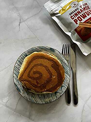 Cinnamon Swirl Egg-free Pancakes