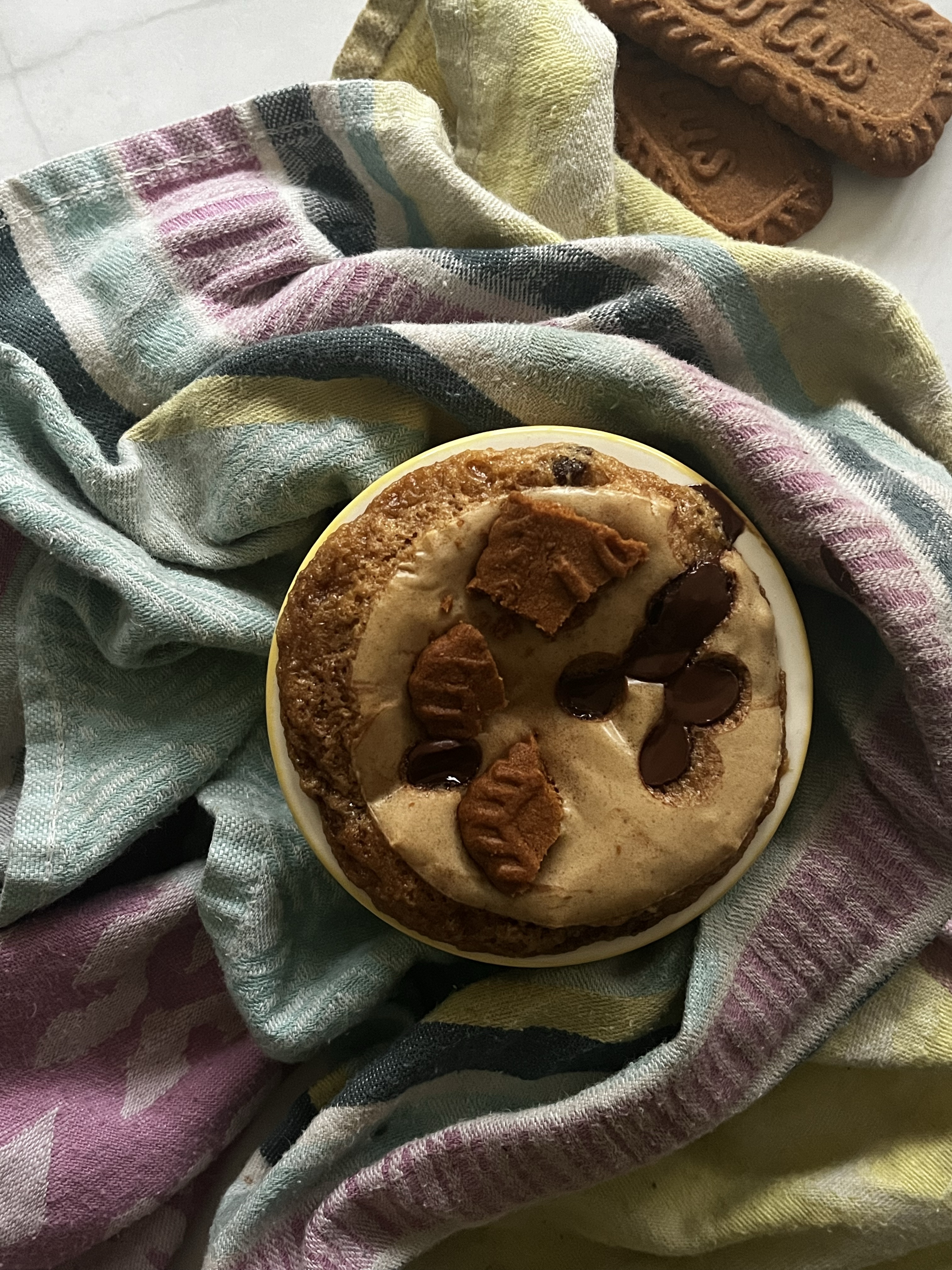 Single Serve Biscoff Blondie