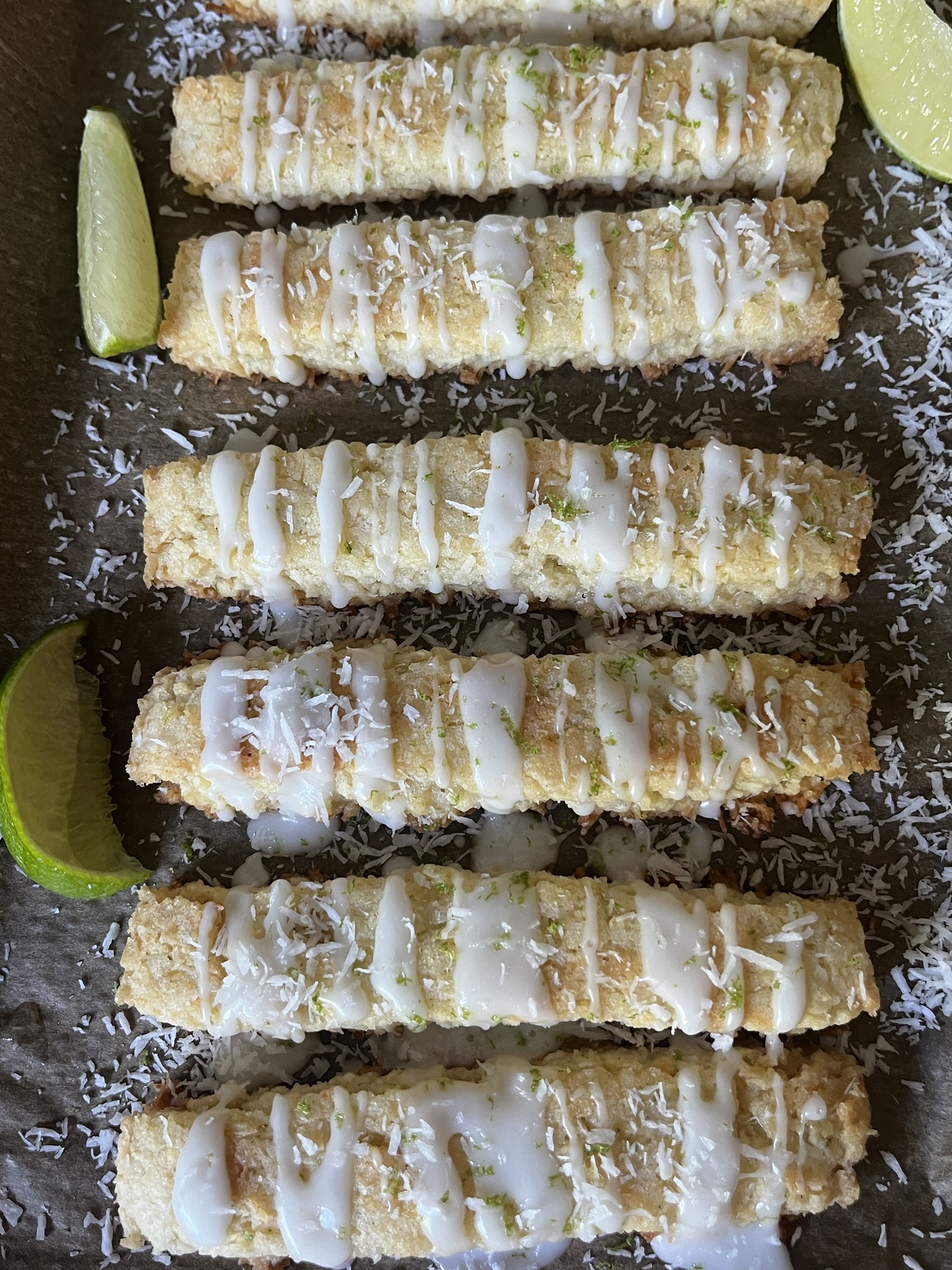 Coconut and Lime Straws