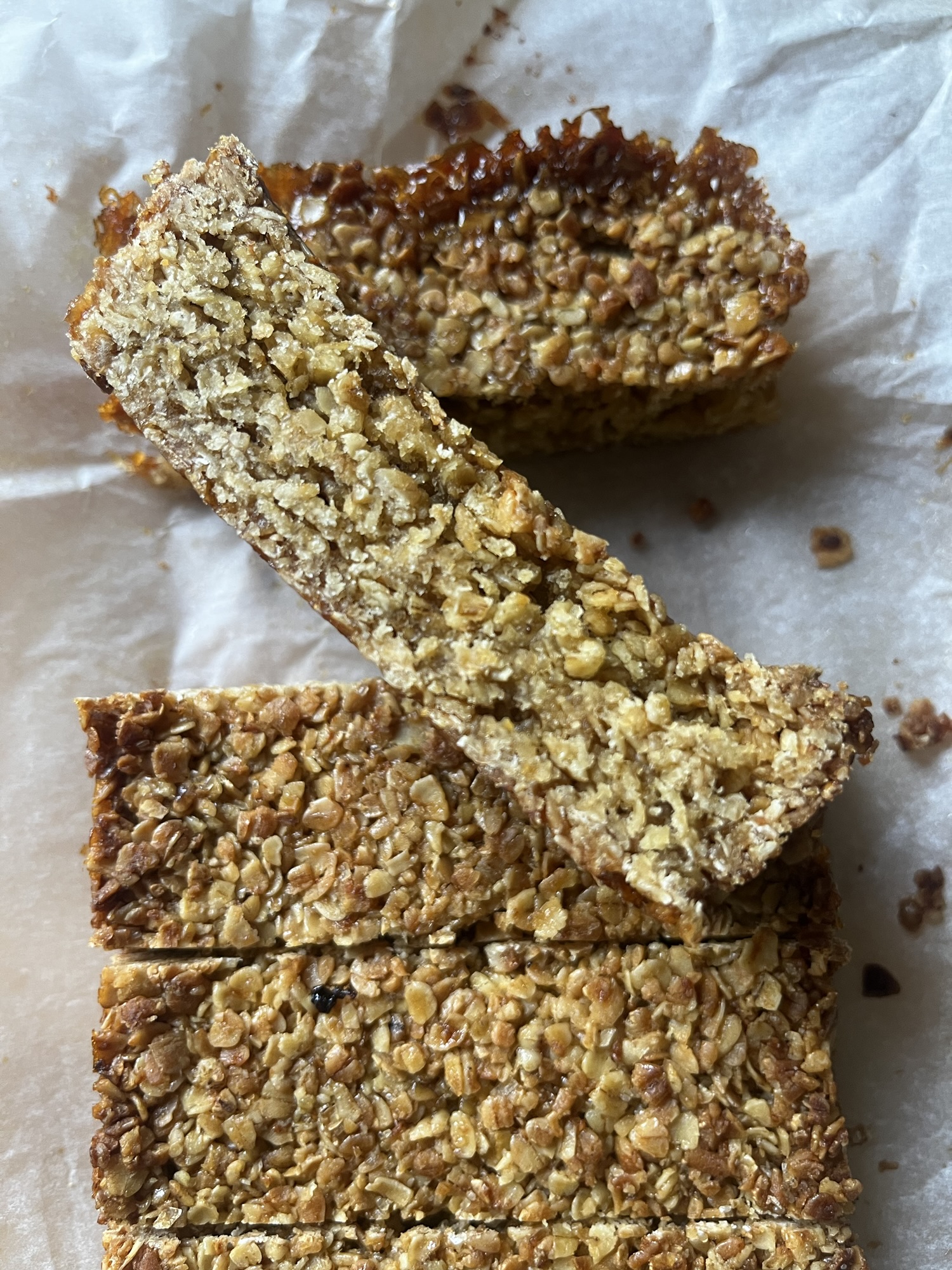 Golden Syrup Flapjack Bars