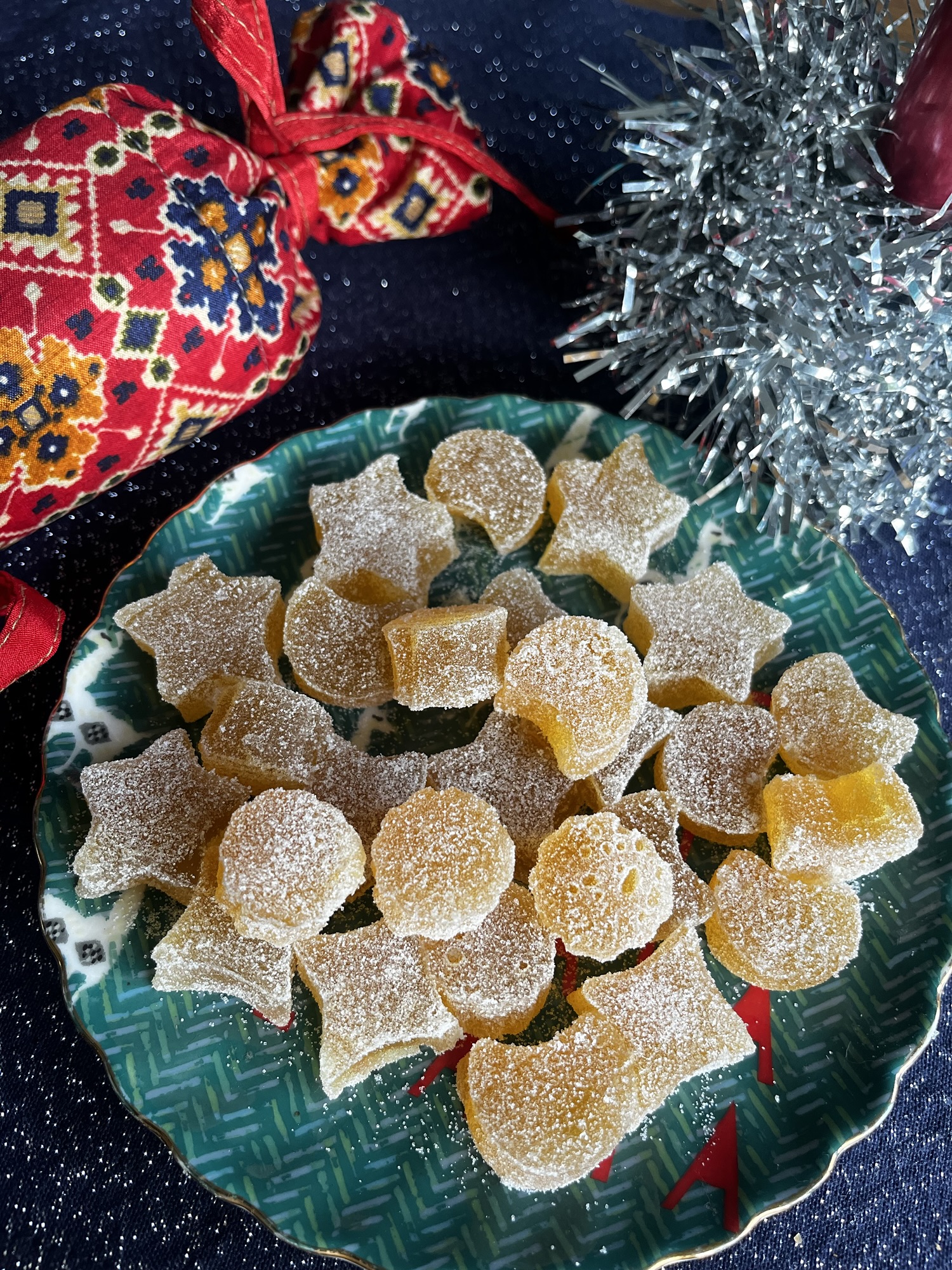 Pineapple Jelly Sweets - Pate de Fruits