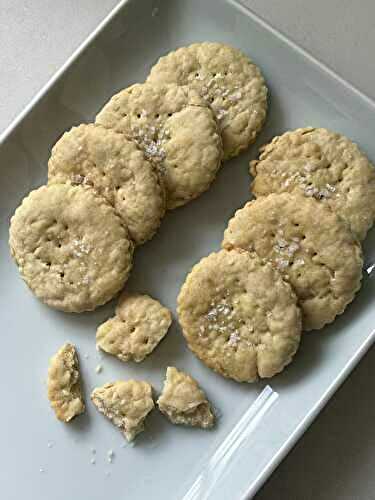 Homemade Ritz crackers