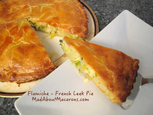 French Flamiche Leek Pie