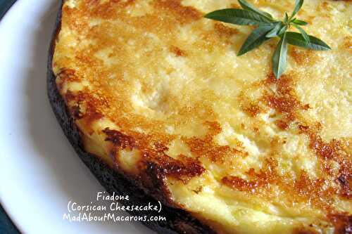 Fiadone Corsican Cheesecake