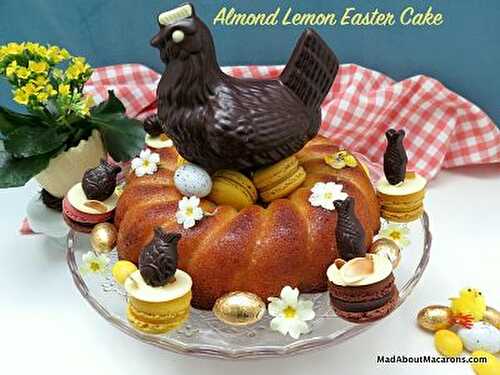Almond Lemon Easter Cake