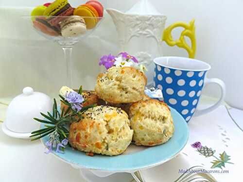 Fluffy Cheese Scones