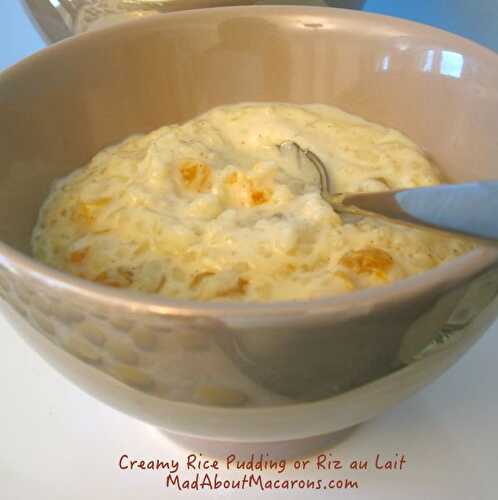 Creamiest French rice pudding recipe using egg yolks